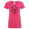 Women’s Glitter V-Neck T-Shirt Thumbnail