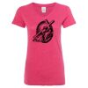 Women’s Glitter V-Neck T-Shirt Thumbnail