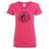 Women’s Glitter V-Neck T-Shirt Thumbnail