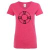 Women’s Glitter V-Neck T-Shirt Thumbnail