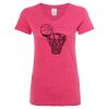 Women’s Glitter V-Neck T-Shirt Thumbnail