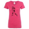 Women’s Glitter V-Neck T-Shirt Thumbnail