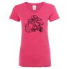 Women’s Glitter V-Neck T-Shirt Thumbnail