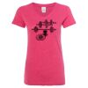 Women’s Glitter V-Neck T-Shirt Thumbnail
