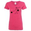 Women’s Glitter V-Neck T-Shirt Thumbnail