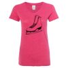 Women’s Glitter V-Neck T-Shirt Thumbnail