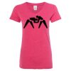 Women’s Glitter V-Neck T-Shirt Thumbnail