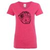 Women’s Glitter V-Neck T-Shirt Thumbnail