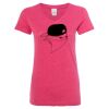 Women’s Glitter V-Neck T-Shirt Thumbnail