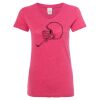 Women’s Glitter V-Neck T-Shirt Thumbnail