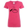 Women’s Glitter V-Neck T-Shirt Thumbnail