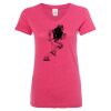 Women’s Glitter V-Neck T-Shirt Thumbnail