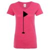 Women’s Glitter V-Neck T-Shirt Thumbnail