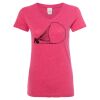 Women’s Glitter V-Neck T-Shirt Thumbnail