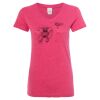 Women’s Glitter V-Neck T-Shirt Thumbnail