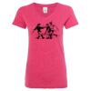 Women’s Glitter V-Neck T-Shirt Thumbnail