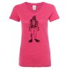 Women’s Glitter V-Neck T-Shirt Thumbnail