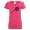 Women’s Glitter V-Neck T-Shirt Thumbnail