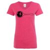 Women’s Glitter V-Neck T-Shirt Thumbnail