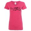 Women’s Glitter V-Neck T-Shirt Thumbnail