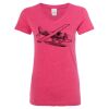 Women’s Glitter V-Neck T-Shirt Thumbnail