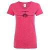 Women’s Glitter V-Neck T-Shirt Thumbnail