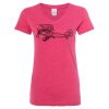 Women’s Glitter V-Neck T-Shirt Thumbnail