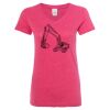 Women’s Glitter V-Neck T-Shirt Thumbnail