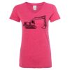 Women’s Glitter V-Neck T-Shirt Thumbnail