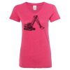 Women’s Glitter V-Neck T-Shirt Thumbnail