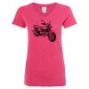 Women’s Glitter V-Neck T-Shirt Thumbnail
