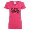 Women’s Glitter V-Neck T-Shirt Thumbnail