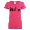 Women’s Glitter V-Neck T-Shirt Thumbnail