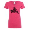 Women’s Glitter V-Neck T-Shirt Thumbnail
