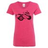 Women’s Glitter V-Neck T-Shirt Thumbnail