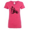 Women’s Glitter V-Neck T-Shirt Thumbnail