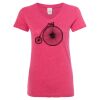 Women’s Glitter V-Neck T-Shirt Thumbnail