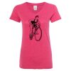 Women’s Glitter V-Neck T-Shirt Thumbnail