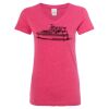 Women’s Glitter V-Neck T-Shirt Thumbnail