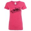 Women’s Glitter V-Neck T-Shirt Thumbnail