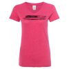 Women’s Glitter V-Neck T-Shirt Thumbnail