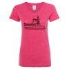 Women’s Glitter V-Neck T-Shirt Thumbnail