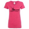 Women’s Glitter V-Neck T-Shirt Thumbnail