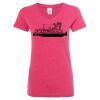 Women’s Glitter V-Neck T-Shirt Thumbnail