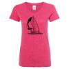 Women’s Glitter V-Neck T-Shirt Thumbnail