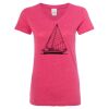 Women’s Glitter V-Neck T-Shirt Thumbnail