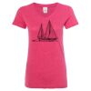Women’s Glitter V-Neck T-Shirt Thumbnail