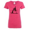 Women’s Glitter V-Neck T-Shirt Thumbnail