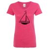 Women’s Glitter V-Neck T-Shirt Thumbnail