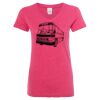 Women’s Glitter V-Neck T-Shirt Thumbnail